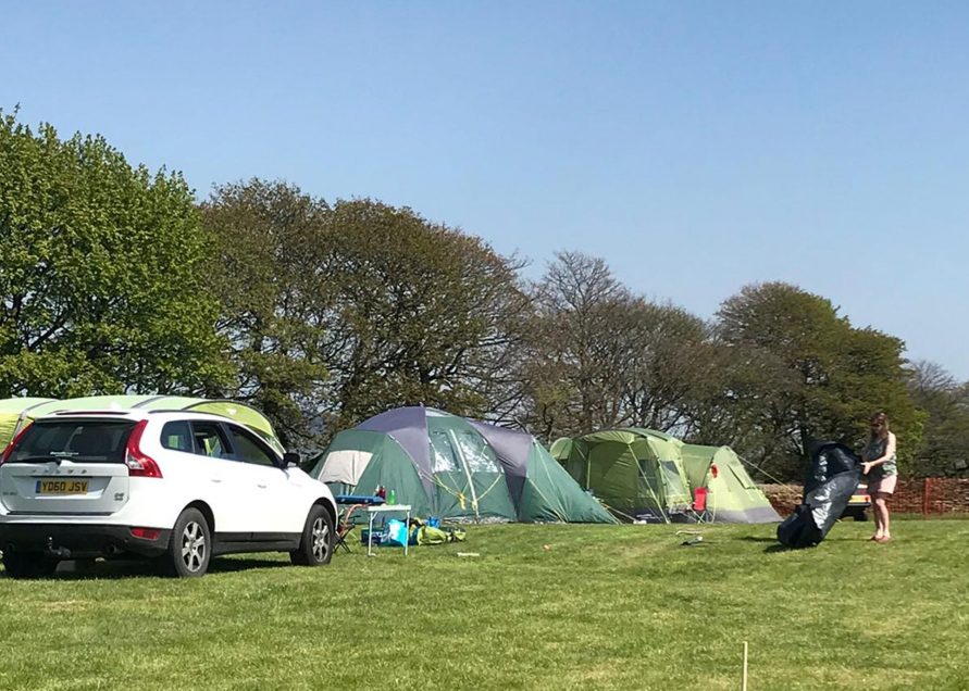 Grass Pitch with no EHU | View 1 | Whitegate Leisure Caravan and Camp Site Holmfirth | Camp Site Yorkshire