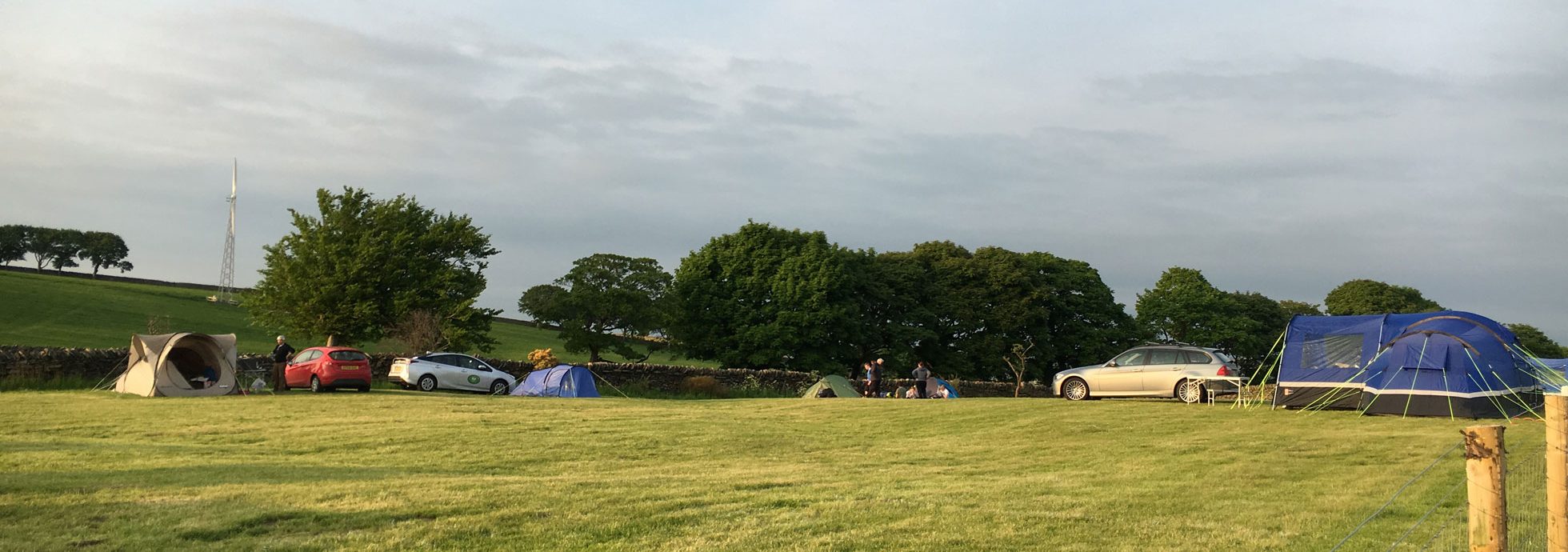 Grass Pitch with no EHU | View 2 | Whitegate Leisure Caravan and Camp Site Holmfirth | Camp Site Yorkshire