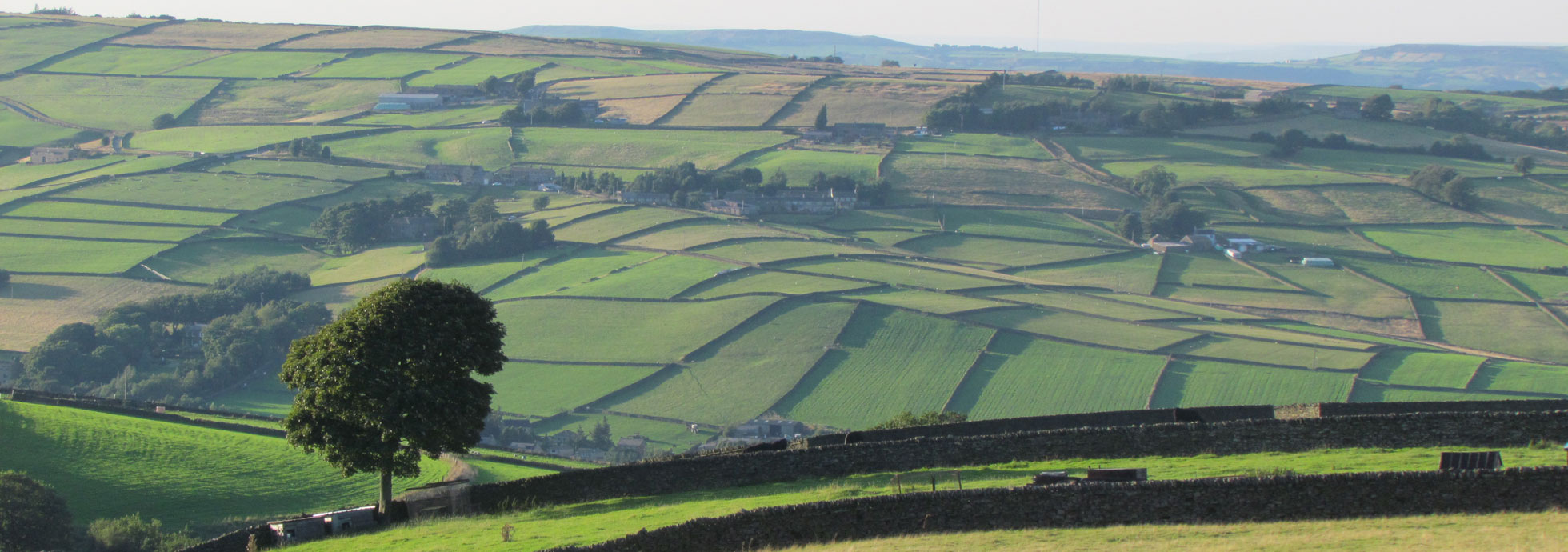 View from Whitegate Leisure Caravan and Camp Site Holmfirth | Camp Site Yorkshire